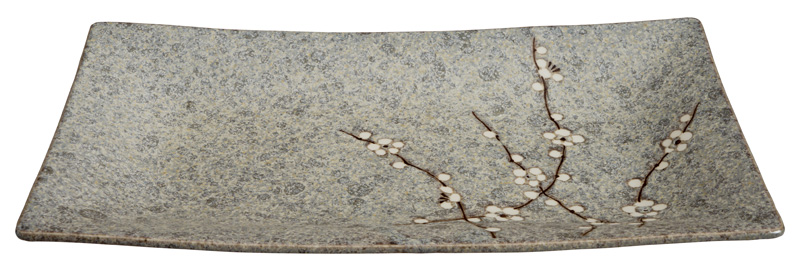 Plate,Grey Soshun