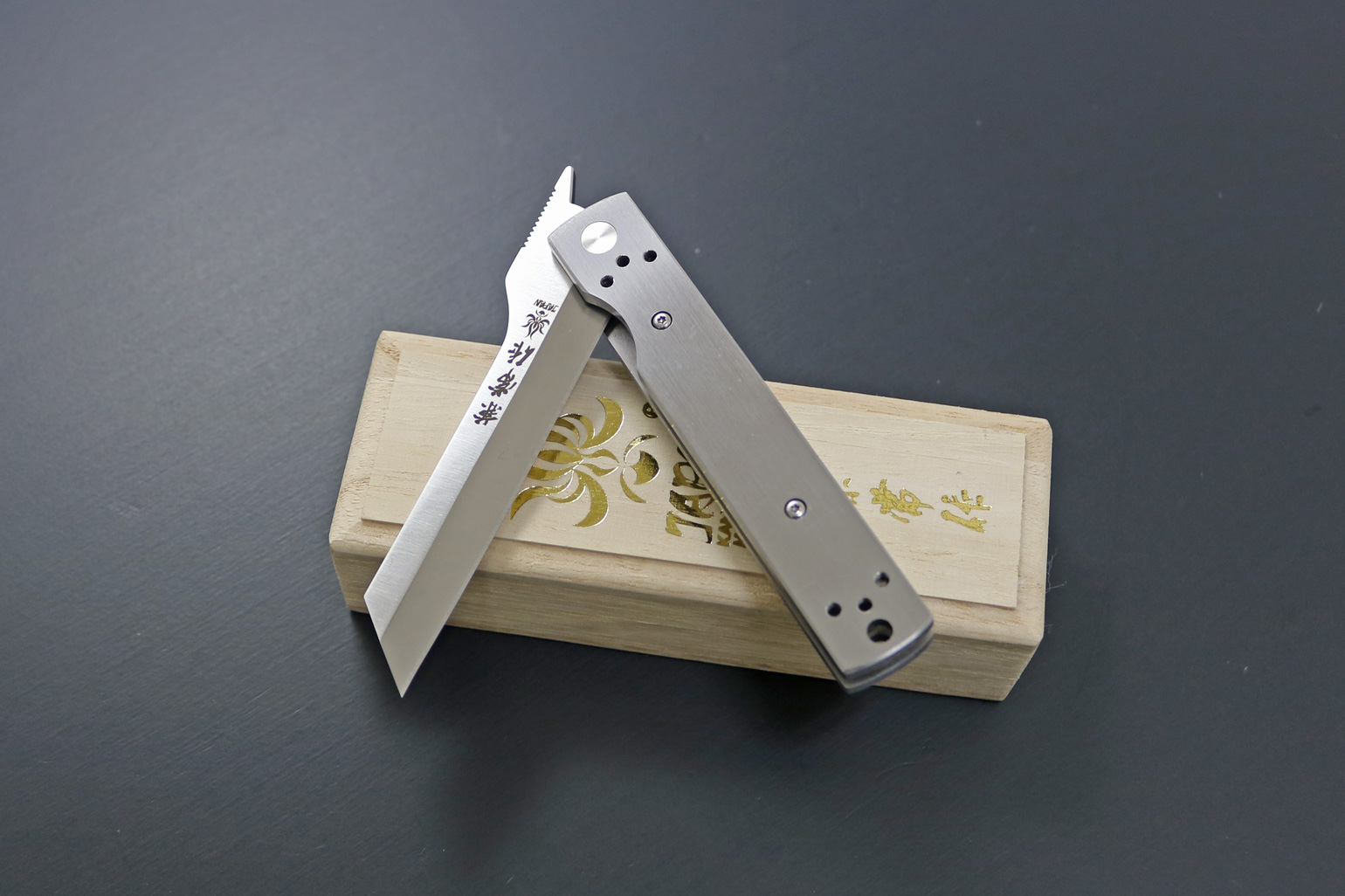 Tanzaku Tou Silver  AUS-8 Dzepni noz 72mm
