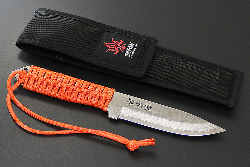 Karasu Korouchi Blue Damascus 125mm